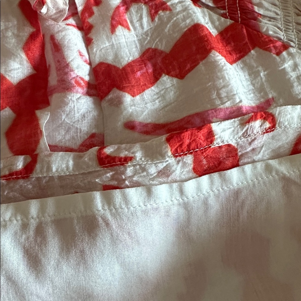 MINKPINK NWT Lolani Smocked Long Sleeve Blouse Size Medium - Picture 14 of 14